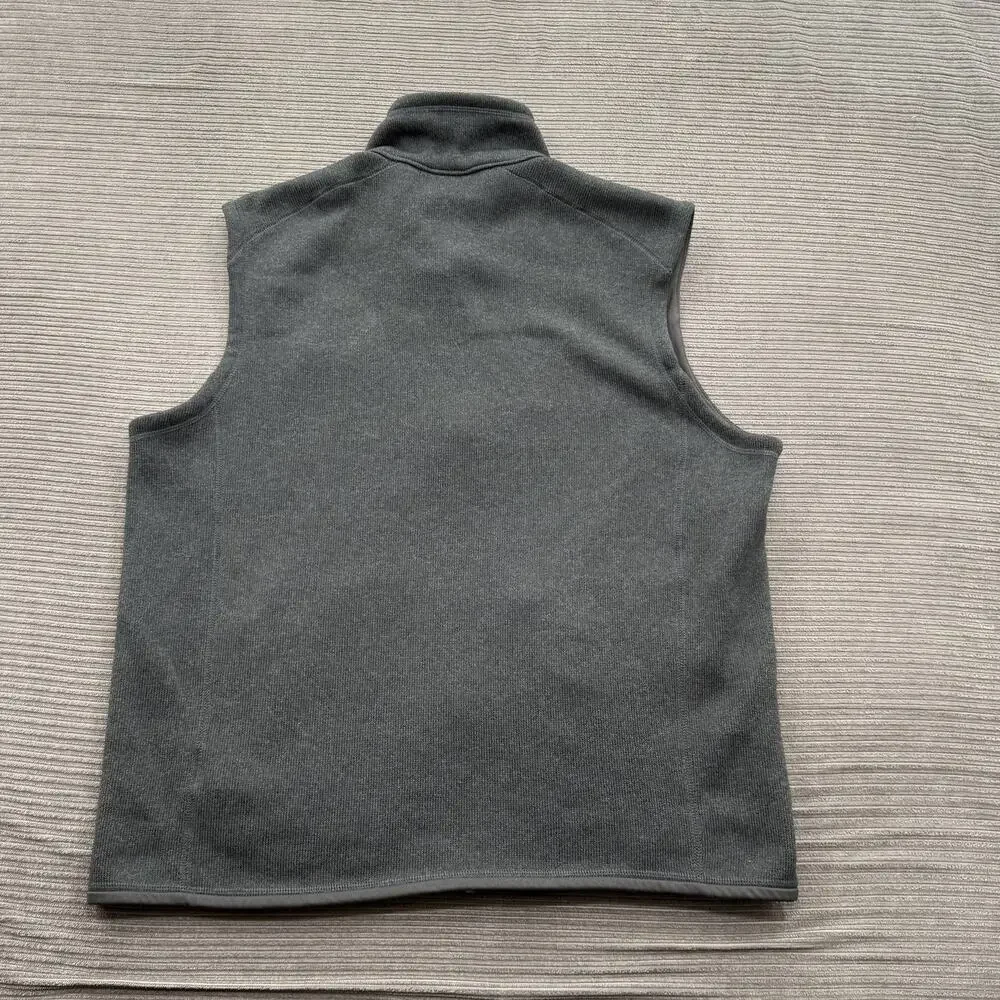 Patagonia Fleece‎ Vest Mens XL Full Zip Grace Youth Embroidered Pockets Outdoors
